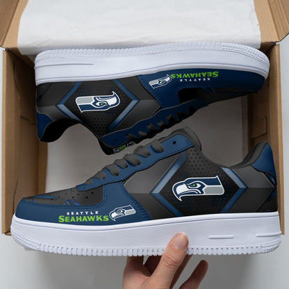 Footwearstorm Seattle Seahawks NFL Air Low-Top Sneakers Shoes For Men And Women 1205849