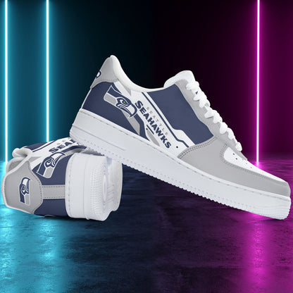 Footwearstorm Seattle Seahawks NFL Air Low-Top Sneakers Shoes For Men And Women 1205859