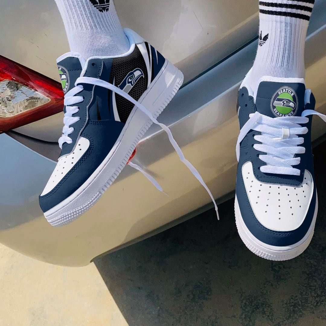 Footwearstorm Seattle Seahawks NFL Air Low-Top Sneakers Shoes For Men And Women 1205217