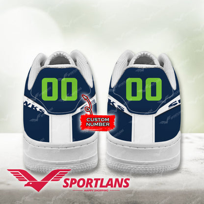 Footwearstorm Seattle Seahawks NFL Air Low-Top Sneakers Shoes For Men And Women 1205874
