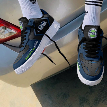 Footwearstorm Seattle Seahawks NFL Air Low-Top Sneakers Shoes For Men And Women 1205219