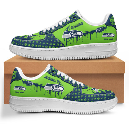 Footwearstorm Seattle Seahawks NFL Air Low-Top Sneakers Shoes For Men And Women 1205854