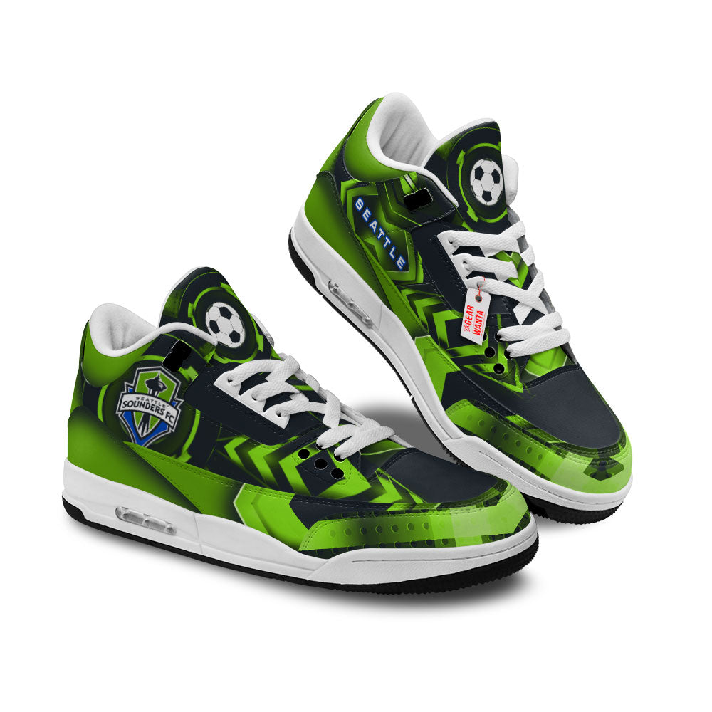 Footwearstorm Seattle Sounders FC AJ3 Sneakers Shoes For Men And Women