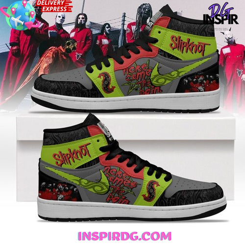 Footwearstorm Slipknot AJ1 High Sneakers Shoes For Men And Women 1