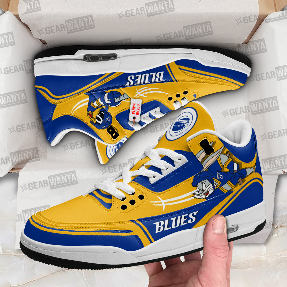 Footwearstorm St. Louis Blues AJ3 Sneakers Shoes For Men And Women
