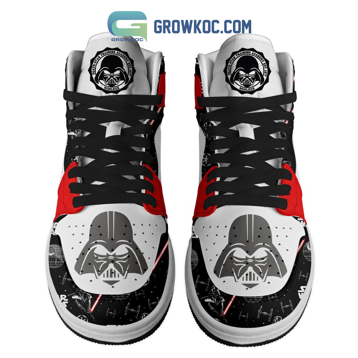 Footwearstorm Star Wars AJ1 High Sneakers Shoes For Men And Women 1