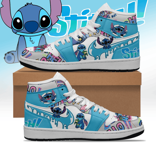 Footwearstorm Stitch AJ1 High Sneakers Shoes For Men And Women 1