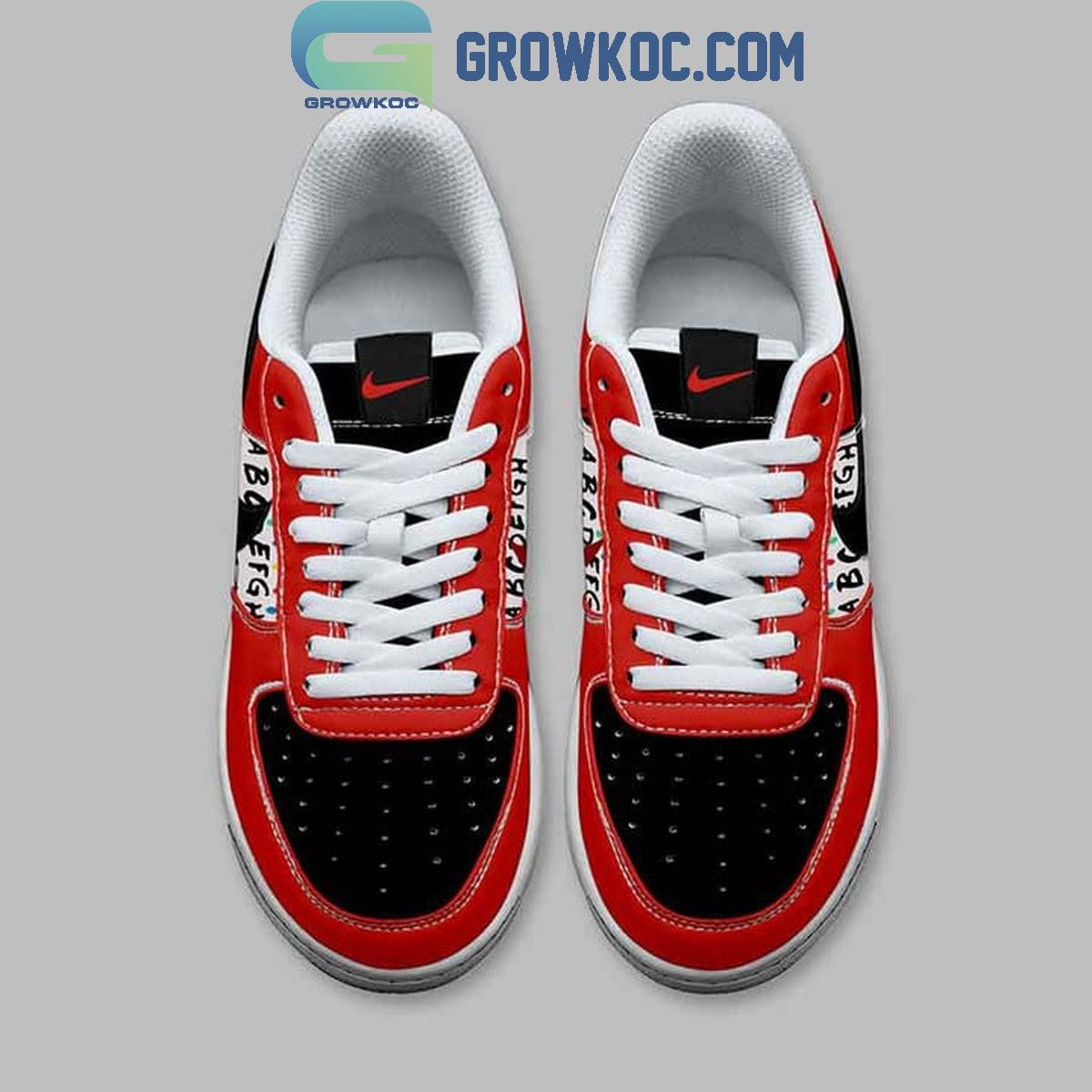 Footwearstorm Stranger Things Air Low-Top Sneakers Shoes For Men And Women 1