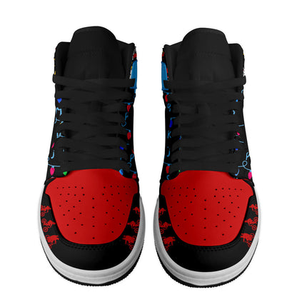 Footwearstorm Stranger Things AJ1 High Sneakers Shoes For Men And Women 1