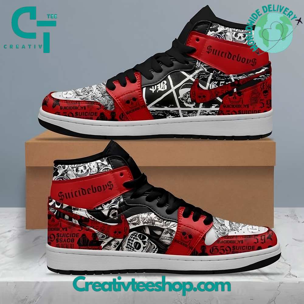 Footwearstorm Suicideboys G59 Record AJ1 High Sneakers Shoes For Men And Women 1