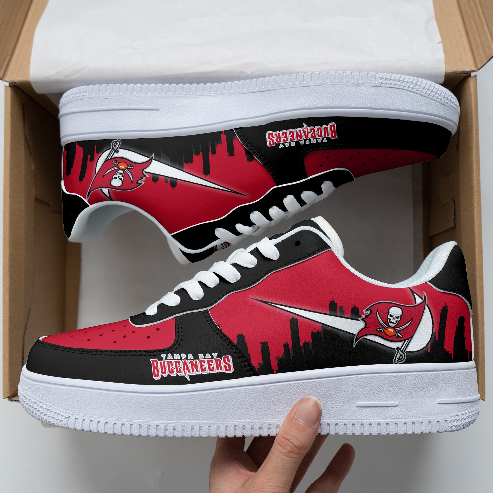Footwearstorm Tampa Bay Buccaneers Air Low-Top Sneakers Shoes For Men And Women 120530
