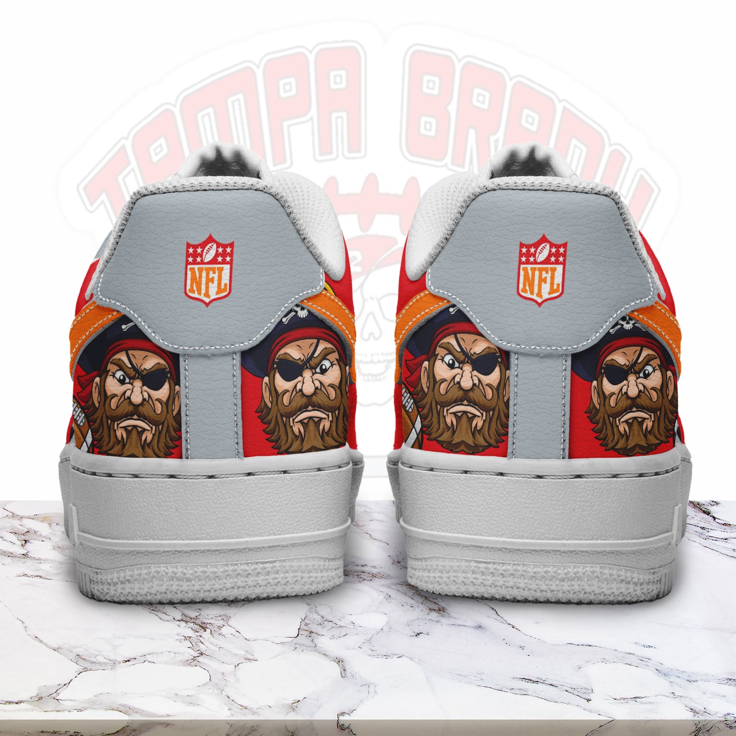 Footwearstorm Tampa Bay Buccaneers Air Low-Top Sneakers Shoes For Men And Women 1