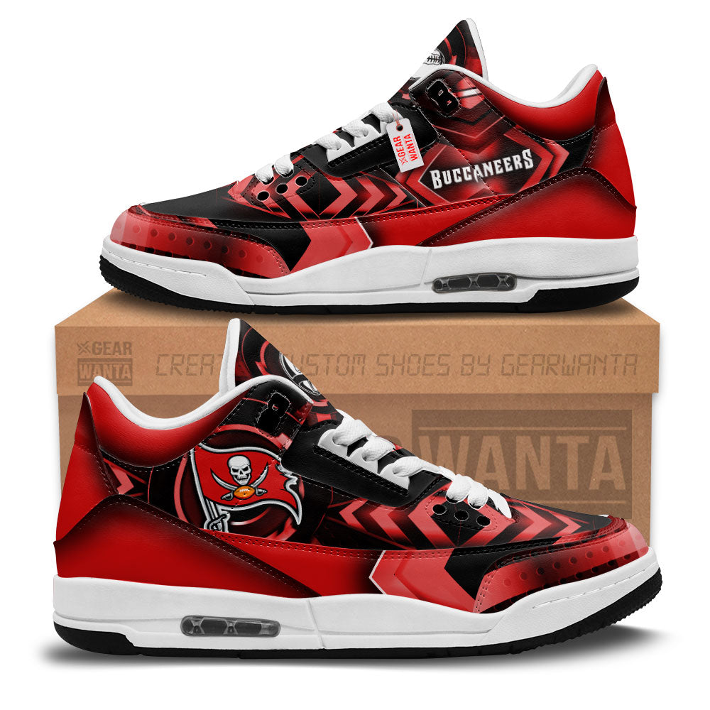 Footwearstorm Tampa Bay Buccaneers AJ3 Sneakers Shoes For Men And Women