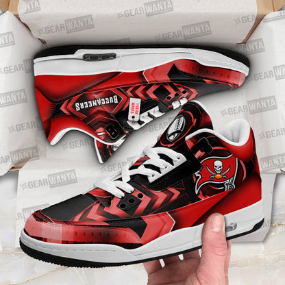 Footwearstorm Tampa Bay Buccaneers AJ3 Sneakers Shoes For Men And Women