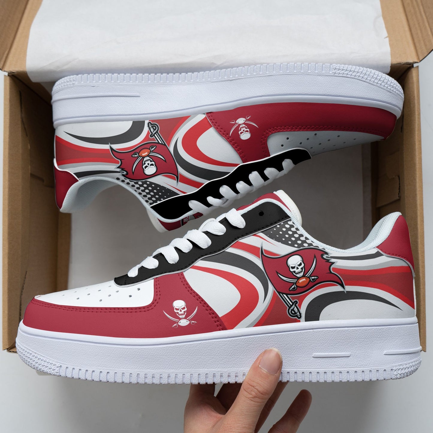 Footwearstorm Tampa Bay Buccaneers NFL Air Low-Top Sneakers Shoes For Men And Women 1205256