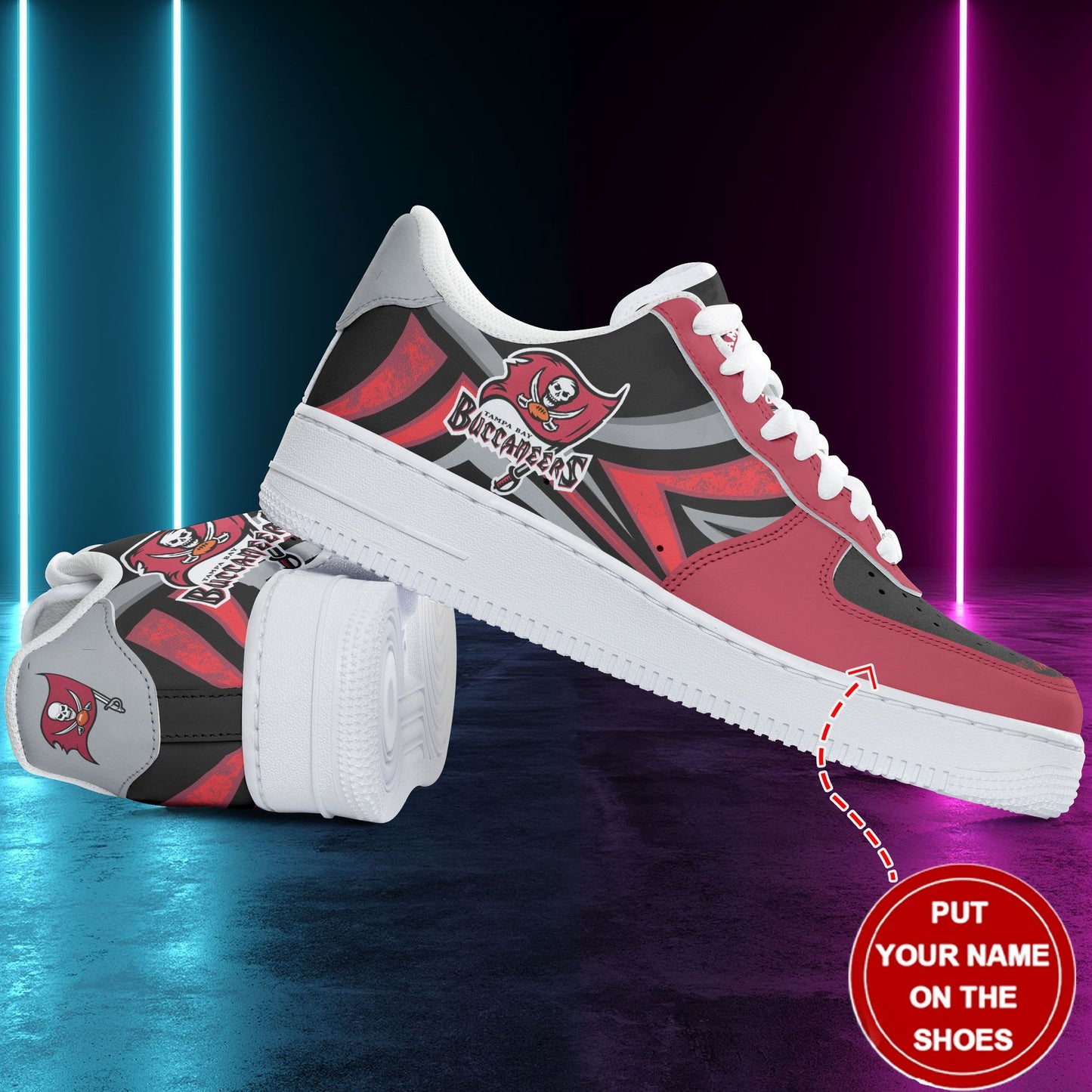 Footwearstorm Tampa Bay Buccaneers NFL Air Low-Top Sneakers Shoes For Men And Women 1205261