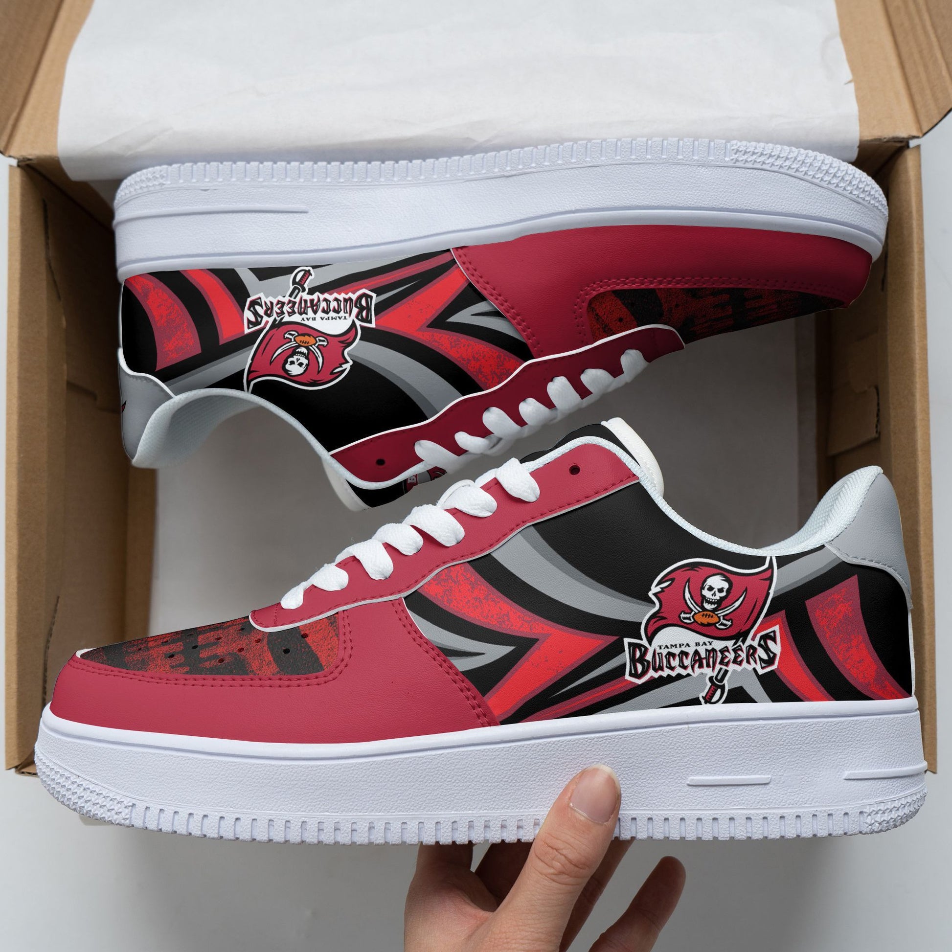Footwearstorm Tampa Bay Buccaneers NFL Air Low-Top Sneakers Shoes For Men And Women 1205261