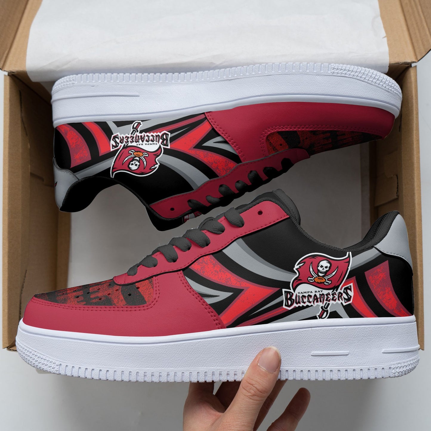 Footwearstorm Tampa Bay Buccaneers NFL Air Low-Top Sneakers Shoes For Men And Women 1205819