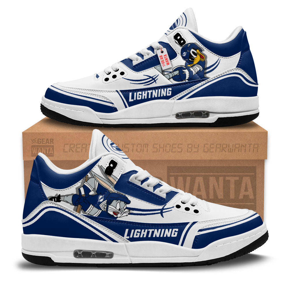 Footwearstorm Tampa Bay Lightning AJ3 Sneakers Shoes For Men And Women