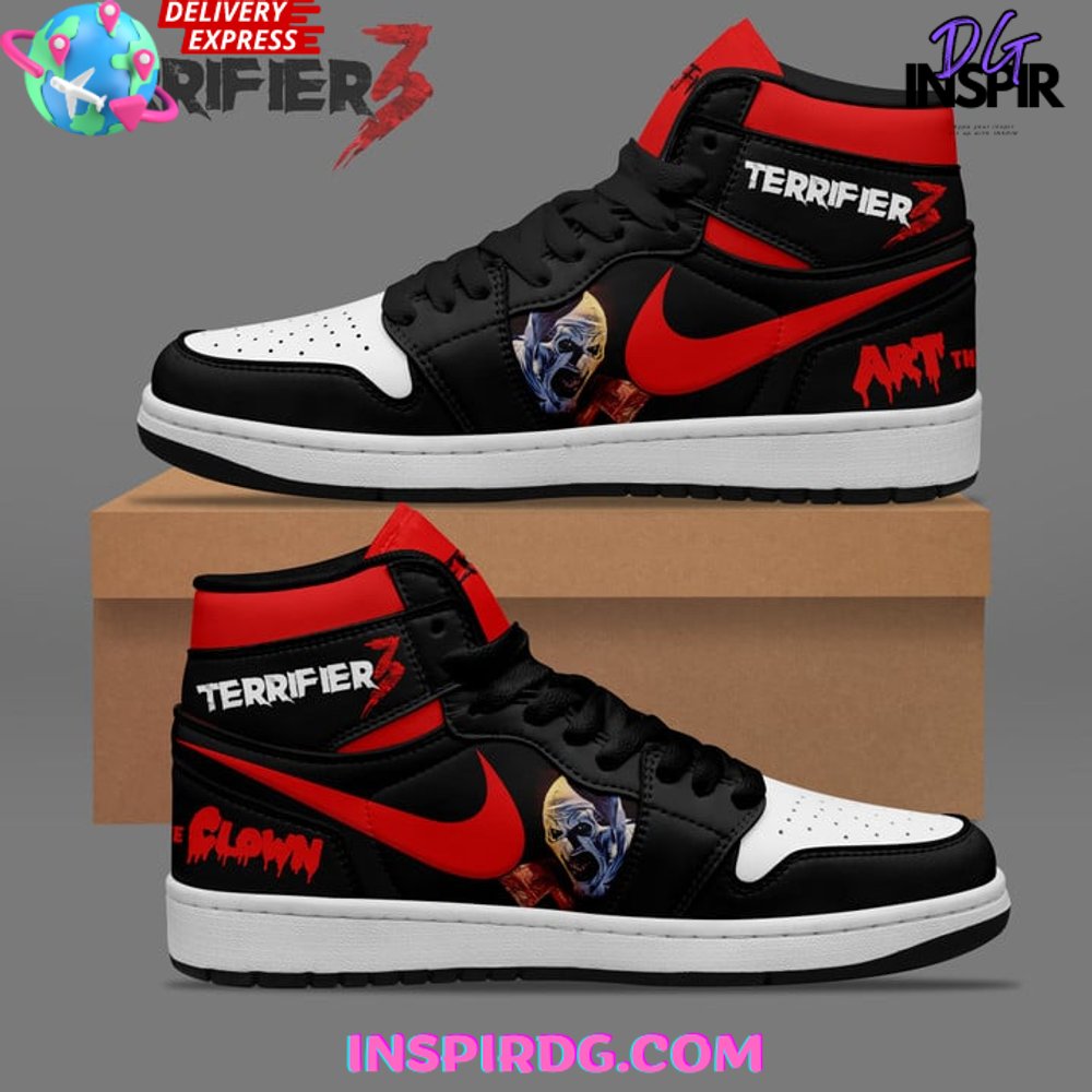 Footwearstorm Terrifier AJ1 High Sneakers Shoes For Men And Women 1