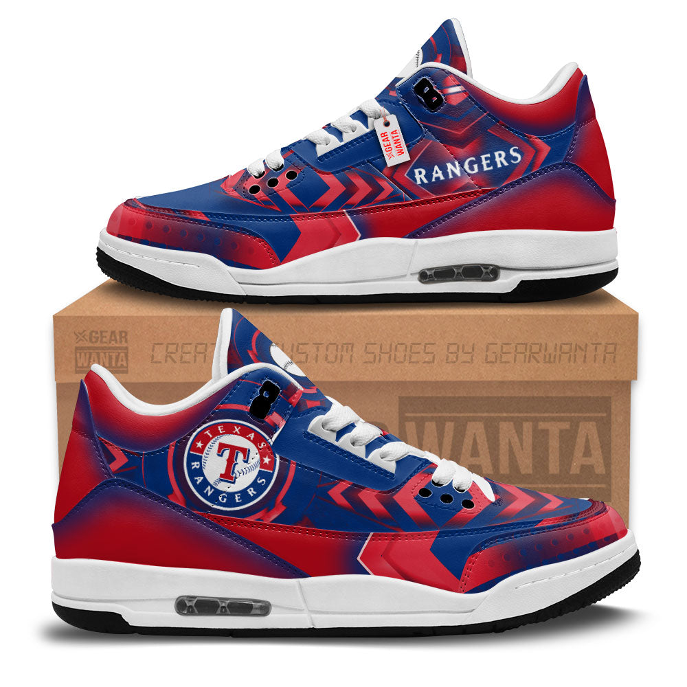 Footwearstorm Texas Rangers AJ3 Sneakers Shoes For Men And Women