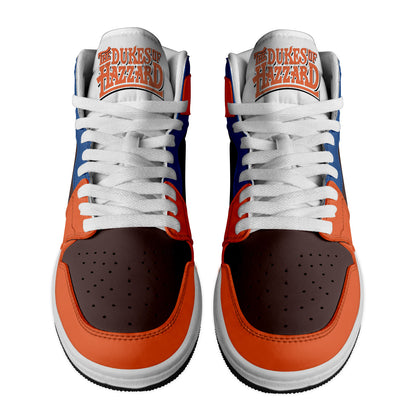 Footwearstorm The Dukes of Hazzard AJ1 High Sneakers Shoes For Men And Women 1