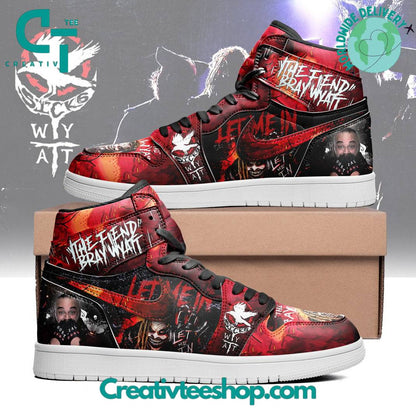 Footwearstorm The Fiend Bray Wyatt  AJ1 High Sneakers Shoes For Men And Women 1