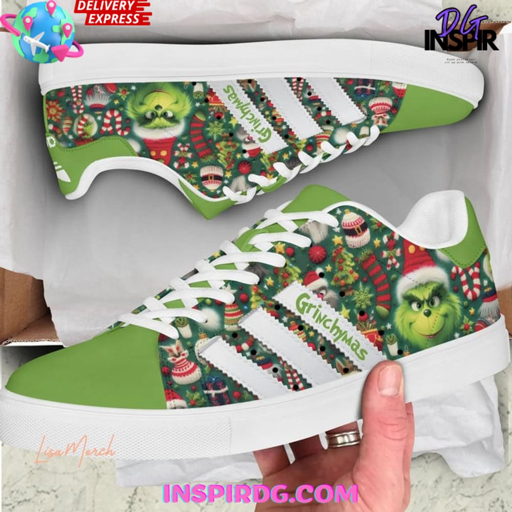 Footwearstorm The Grinch Skate Stan Shoes Sneakes For Men And Women 1