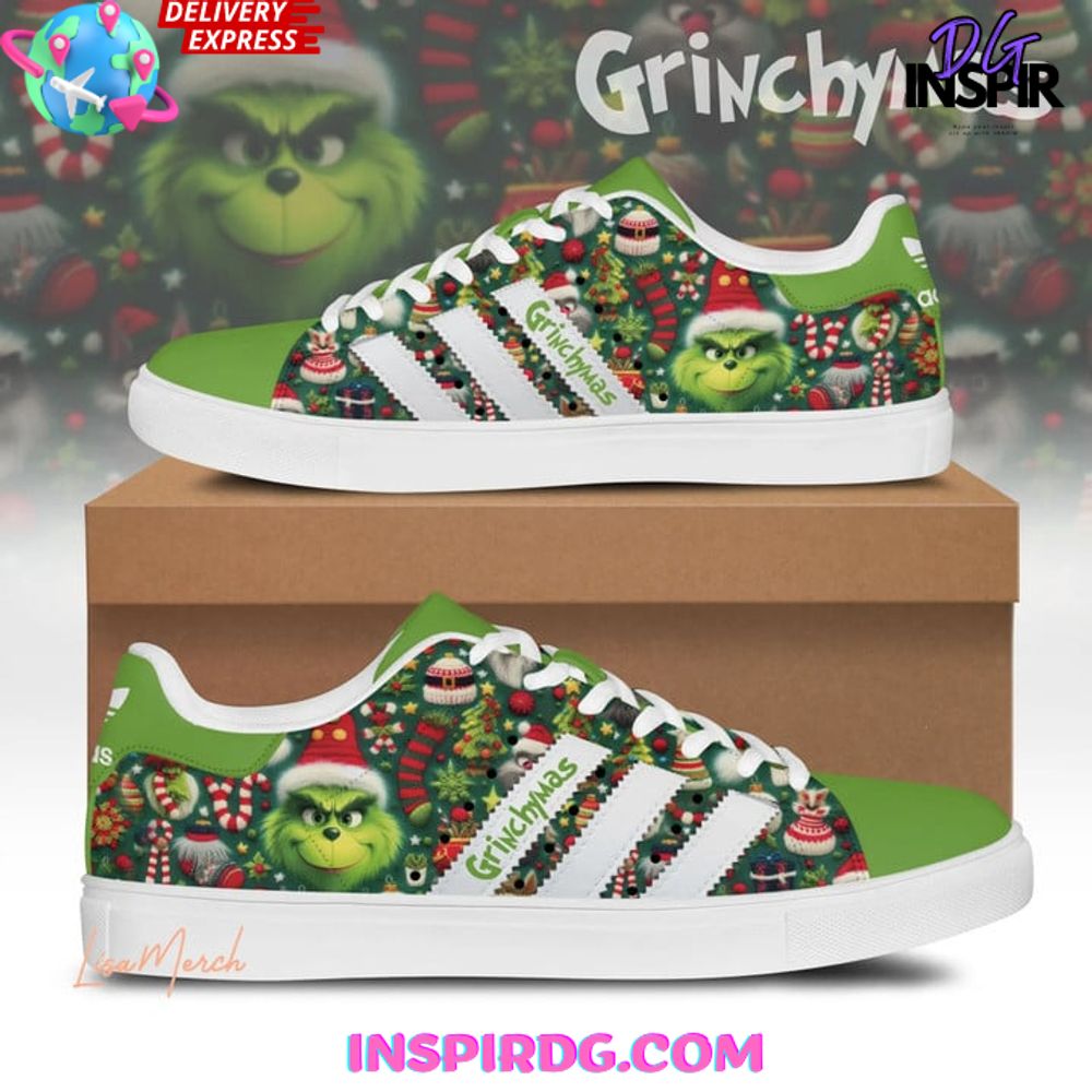 Footwearstorm The Grinch Skate Stan Shoes Sneakes For Men And Women 1