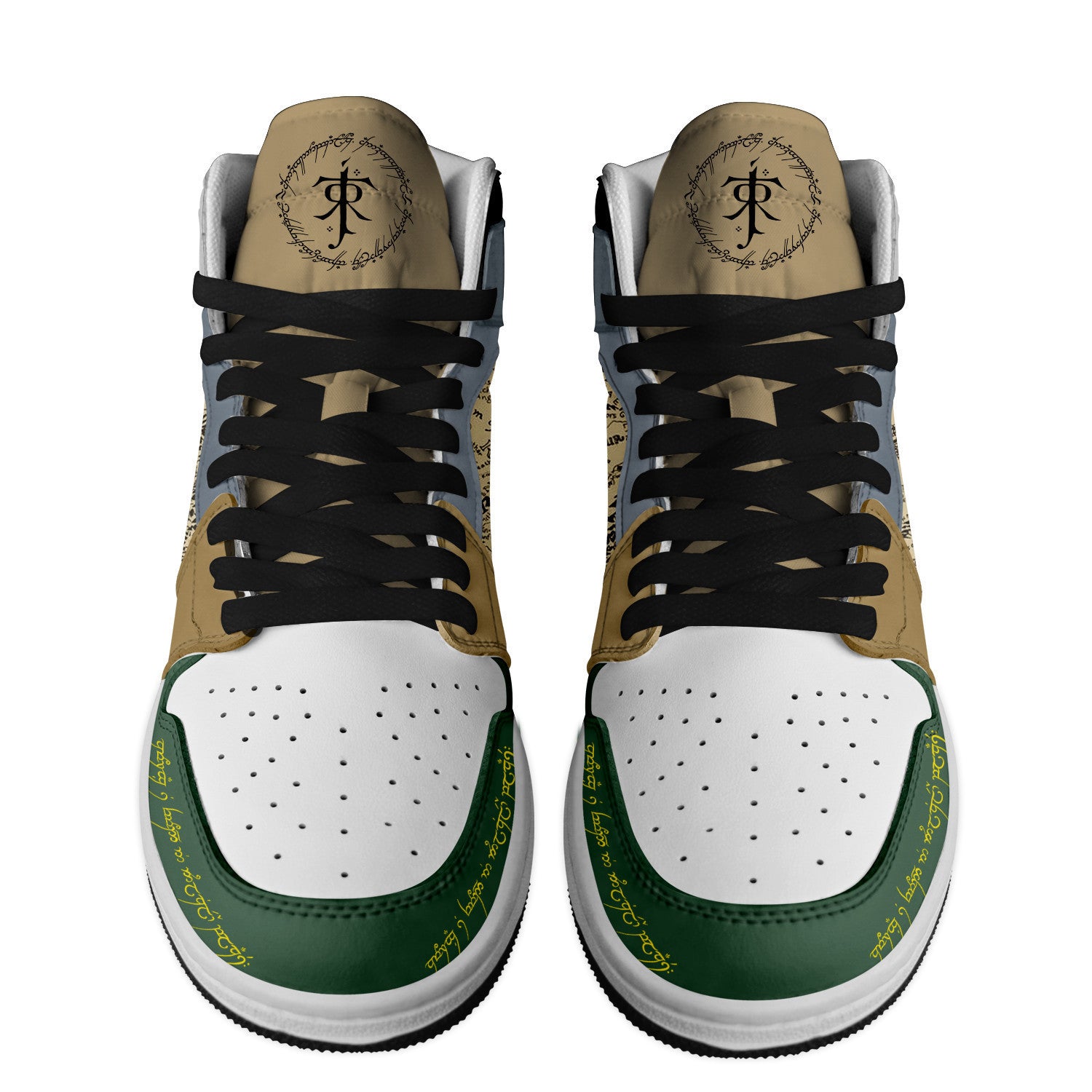Footwearstorm The Lord of the Rings AJ1 High Sneakers Shoes For Men And Women 1