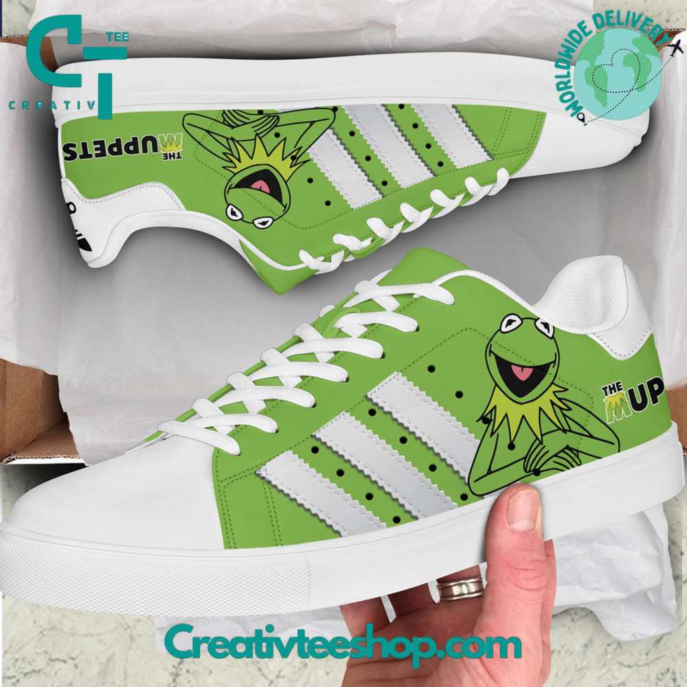 Footwearstorm The Muppets Green  Skate Stan Shoes Sneakes For Men And Women 1