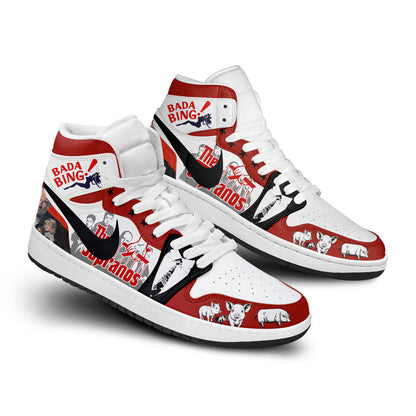Footwearstorm The Sopranos AJ1 High Sneakers Shoes For Men And Women 1