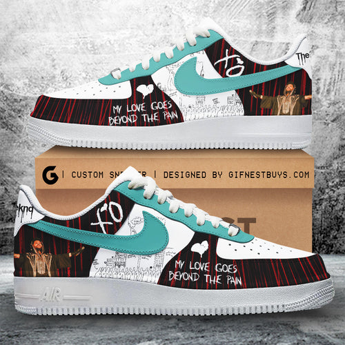 Footwearstorm The Weeknd Air Low-Top Sneakers Shoes For Men And Women 1205890