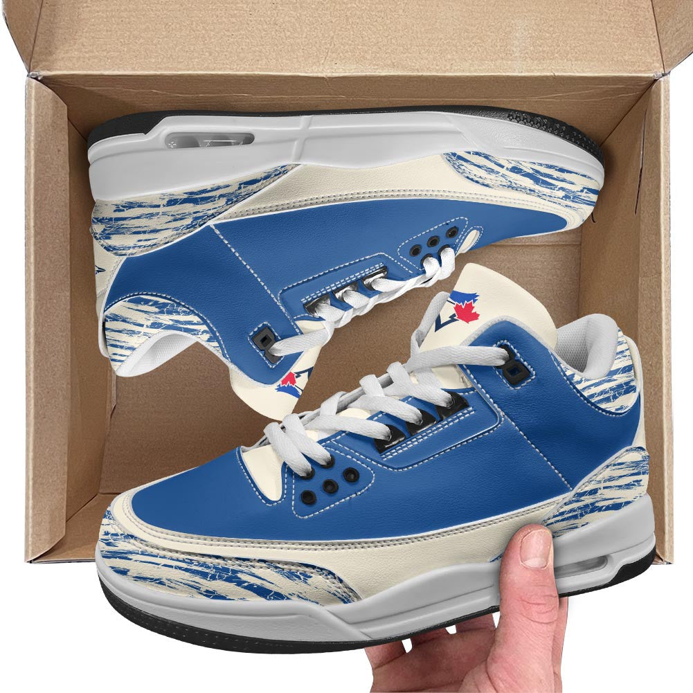 Footwearstorm Toronto Blue Jays AJ3 Sneakers Shoes For Men And Women