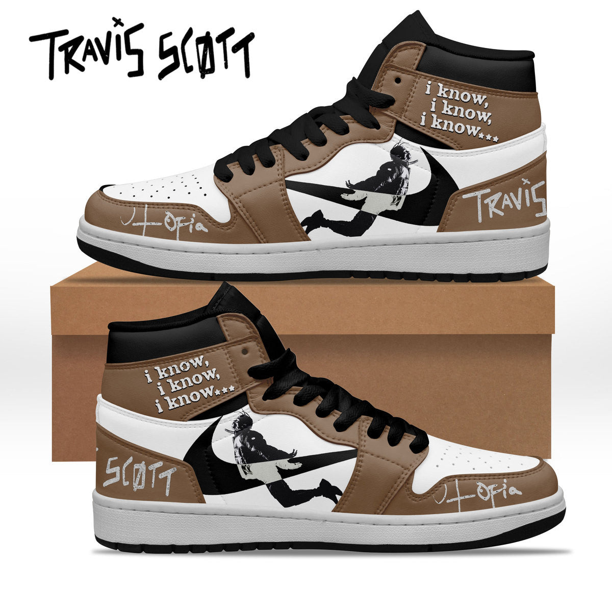 Footwearstorm Travis Scott AJ1 High Sneakers Shoes For Men And Women 1