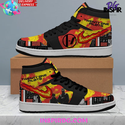 Footwearstorm Twenty One Pilots AJ1 High Sneakers Shoes For Men And Women 2