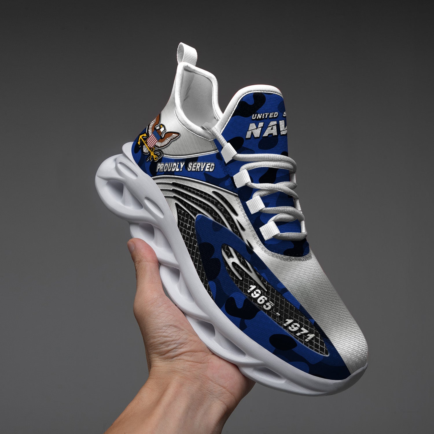 Footwearstorm US Navy Max Soul Shoes Sneakers For Men And Women 2