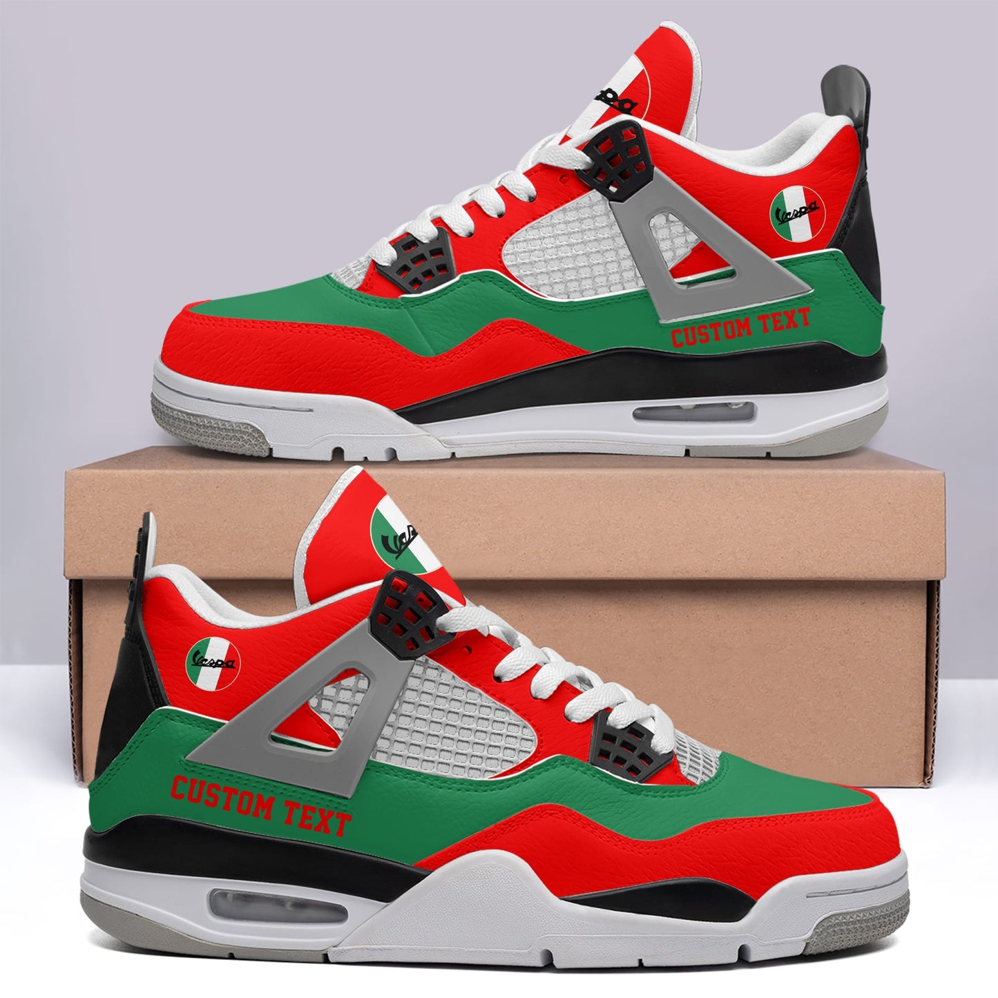 Footwearstorm Vespa AJ4 Sneakers Shoes For Men And Women