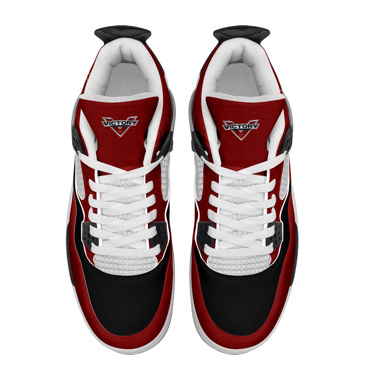 Footwearstorm Victory Motorcycles AJ4 Sneakers Shoes For Men And Women