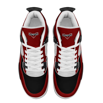 Footwearstorm Victory Motorcycles AJ4 Sneakers Shoes For Men And Women
