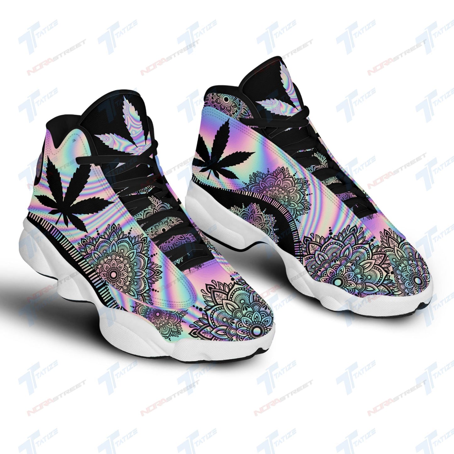 Footwearstorm Weed AJ13 Sneakers Shoes For Men And Women 1