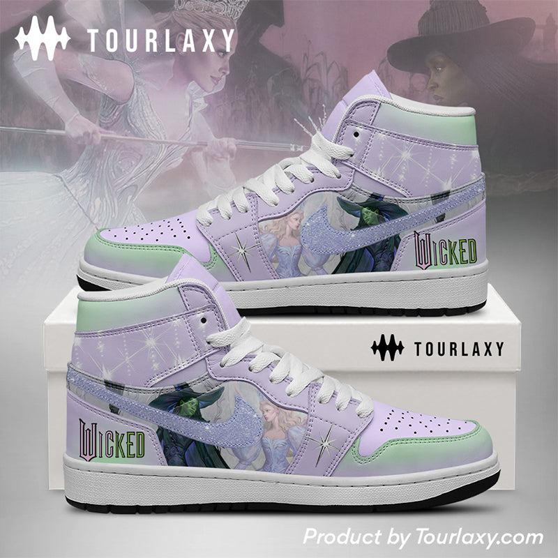 Footwearstorm Wicked For Good AJ1 High Sneakers Shoes For Men And Women 2
