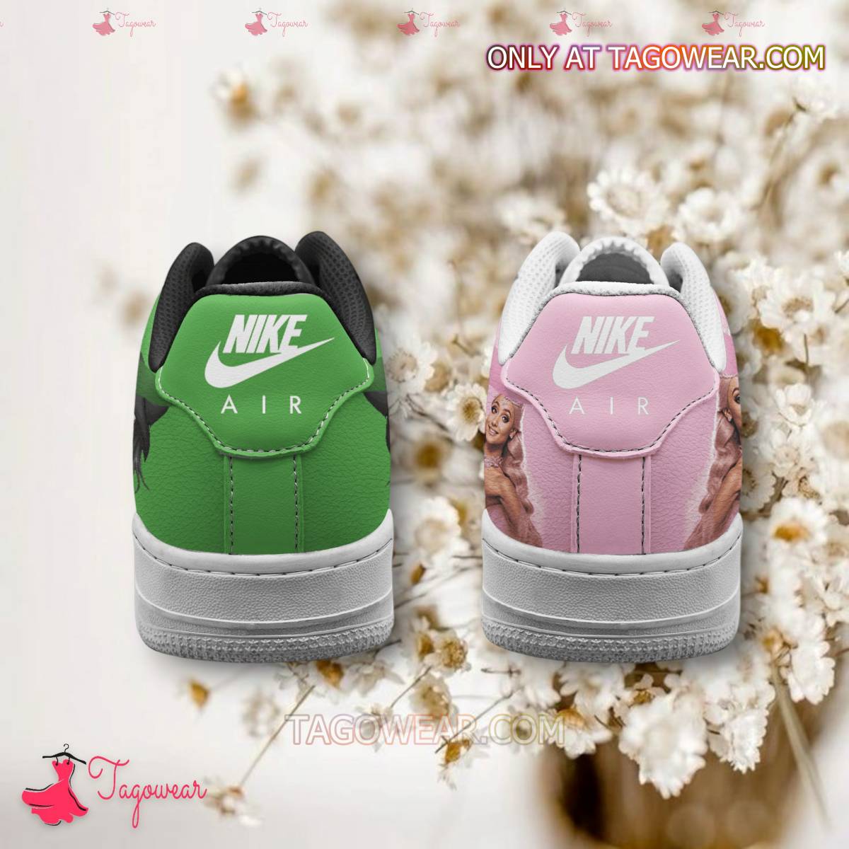 Footwearstorm Wicked Glinda And Elphaba Air Low-Top Sneakers Shoes For Men And Women 1