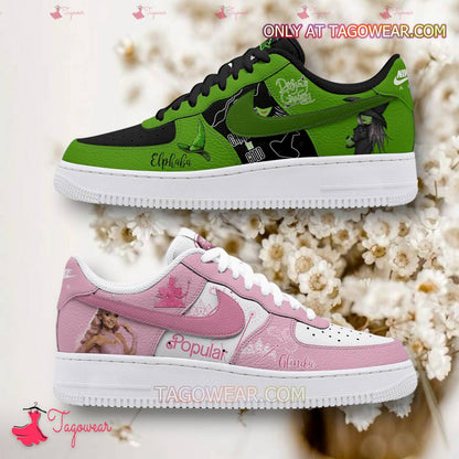 Footwearstorm Wicked Glinda And Elphaba Air Low-Top Sneakers Shoes For Men And Women 1