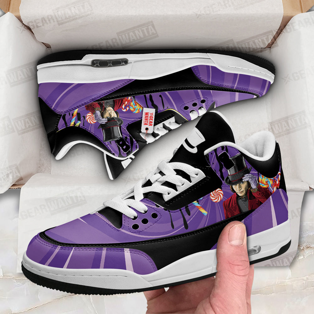 Footwearstorm Willy Wonka AJ3 Sneakers Shoes For Men And Women