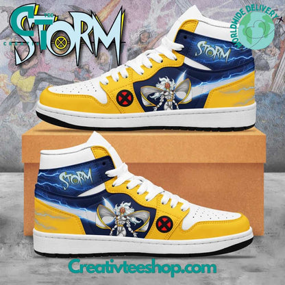 Footwearstorm X-Men Storm  AJ1 High Sneakers Shoes For Men And Women 1