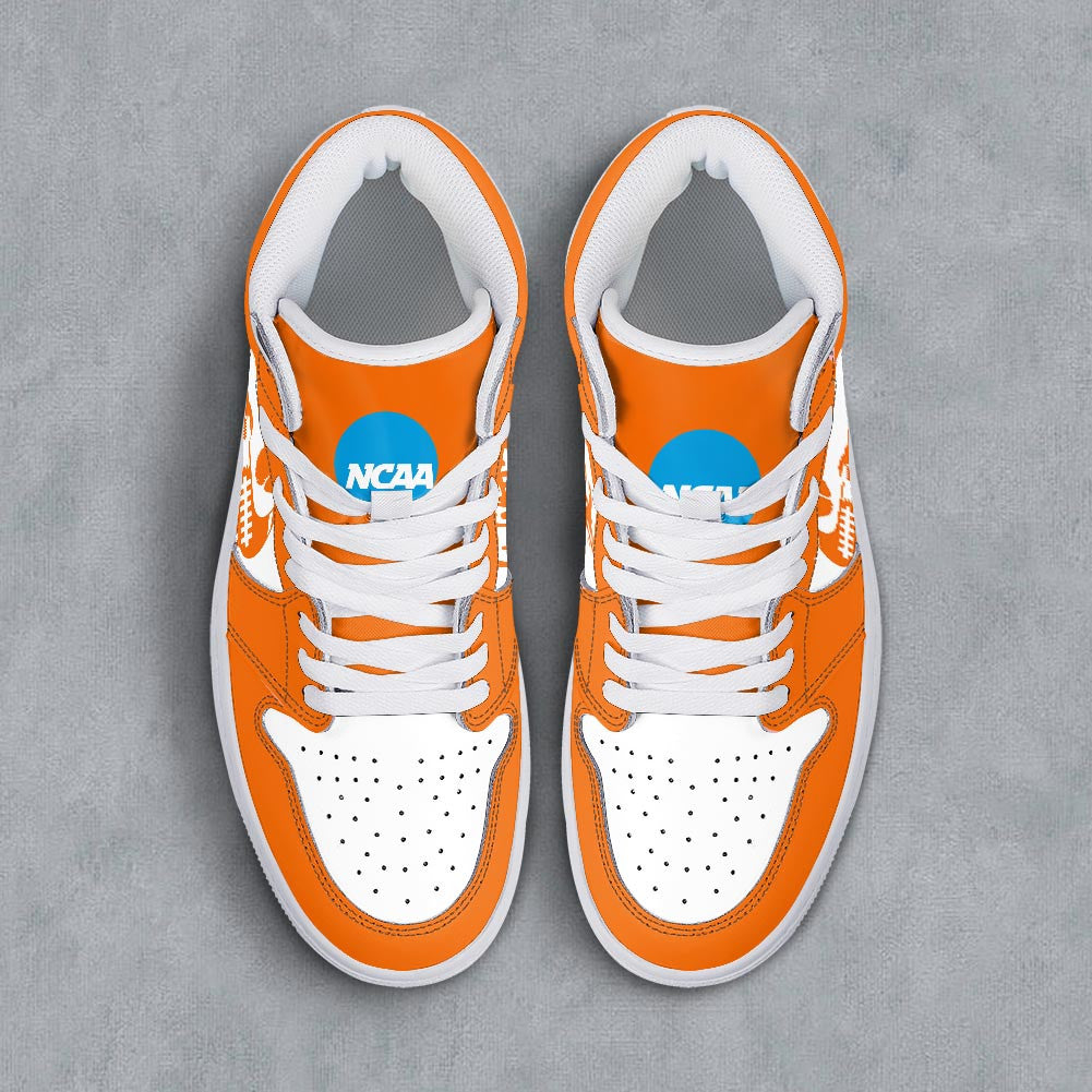 Footwearstorm Clemson Tigers AJ1 High Sneakers Shoes For Men And Women 3009293