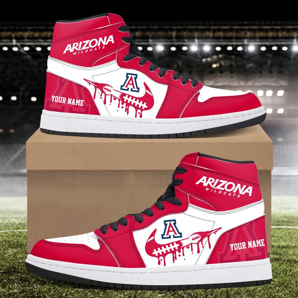 Footwearstorm Arizona Wildcats AJ1 High Sneakers Shoes For Men And Women 3009282
