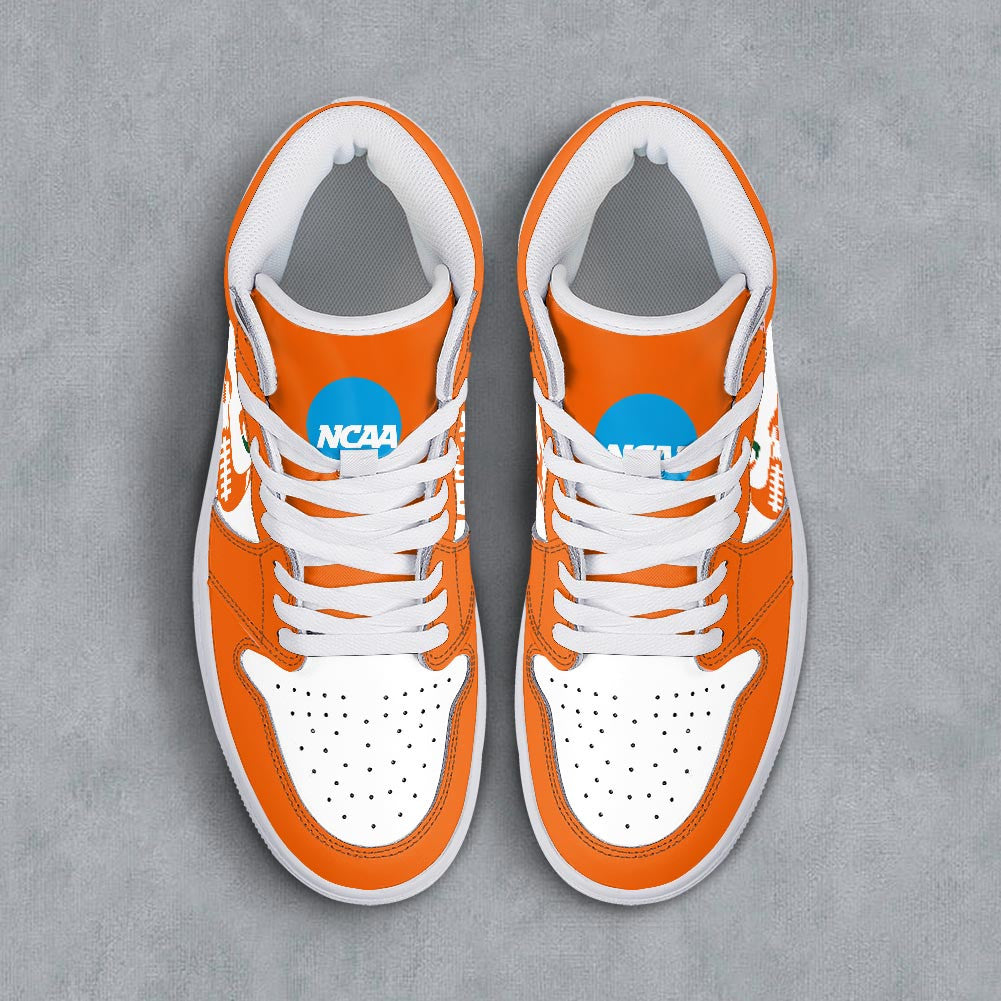 Footwearstorm Miami Hurricanes AJ1 High Sneakers Shoes For Men And Women 3009273