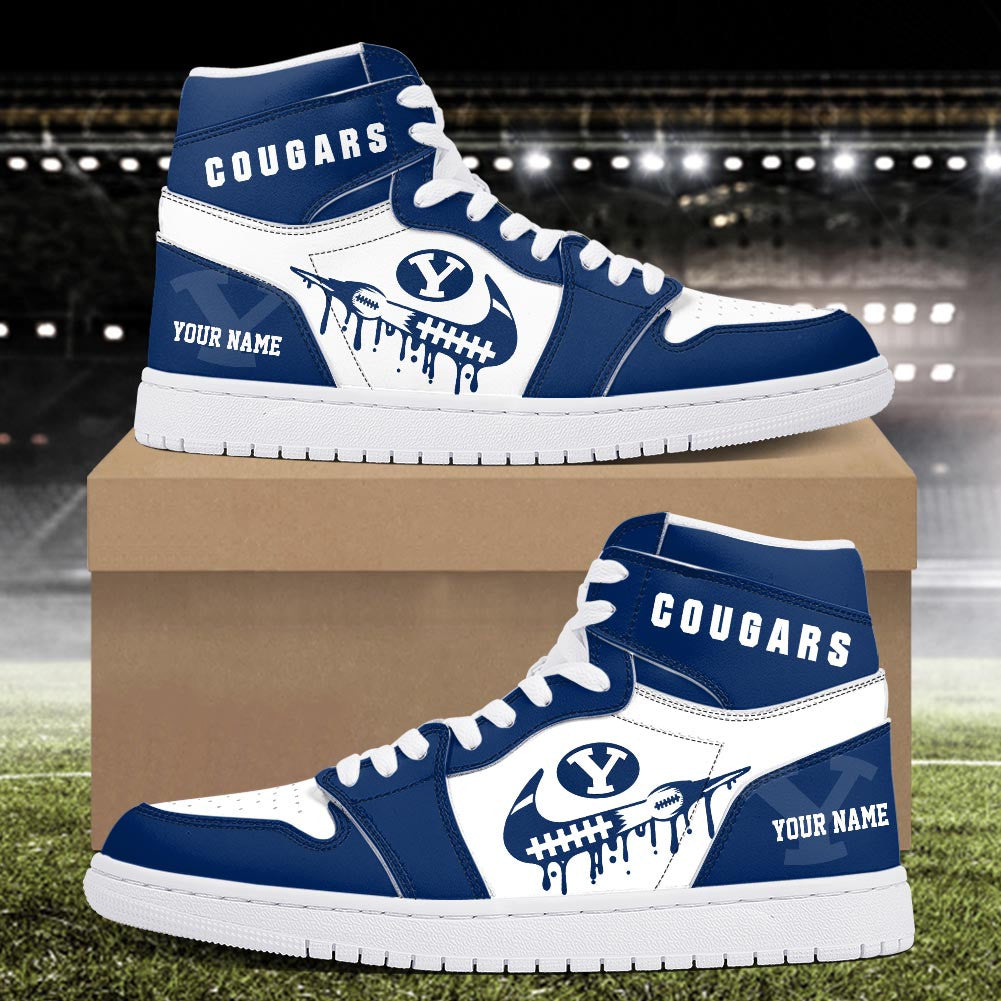 Footwearstorm BYU Cougars AJ1 High Sneakers Shoes For Men And Women 3009278